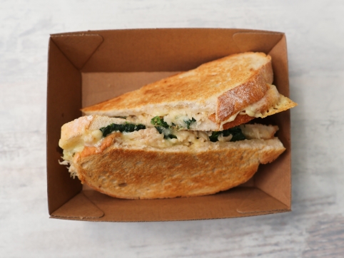 Chicken, Cheese & Spinach Toastie